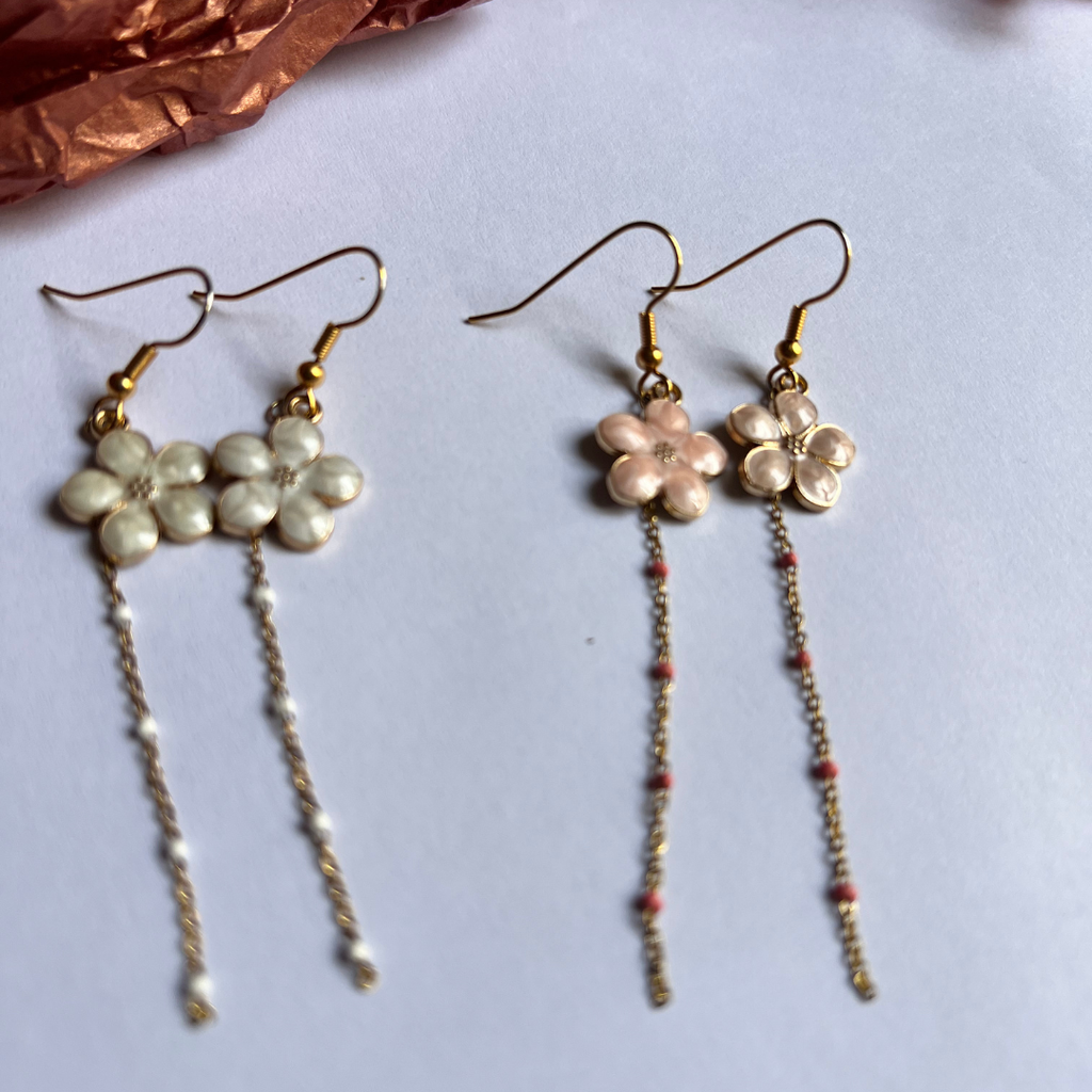 Boucles d'oreilles Meguri 巡り