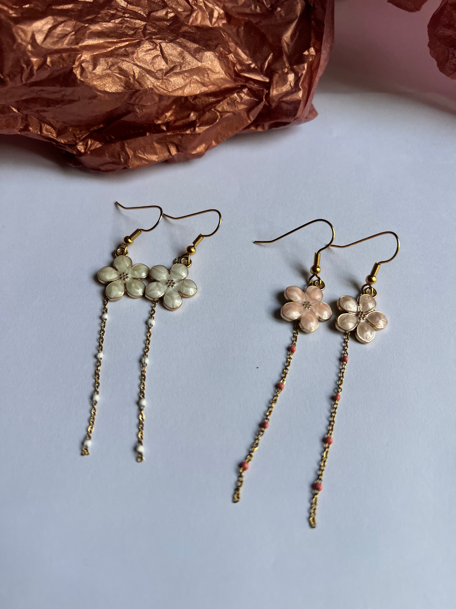 Boucles d'oreilles Meguri 巡り