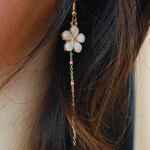 Boucles d'oreilles Meguri 巡り